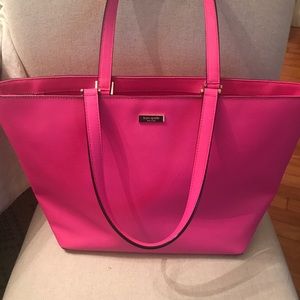Leather Kate Spade tote